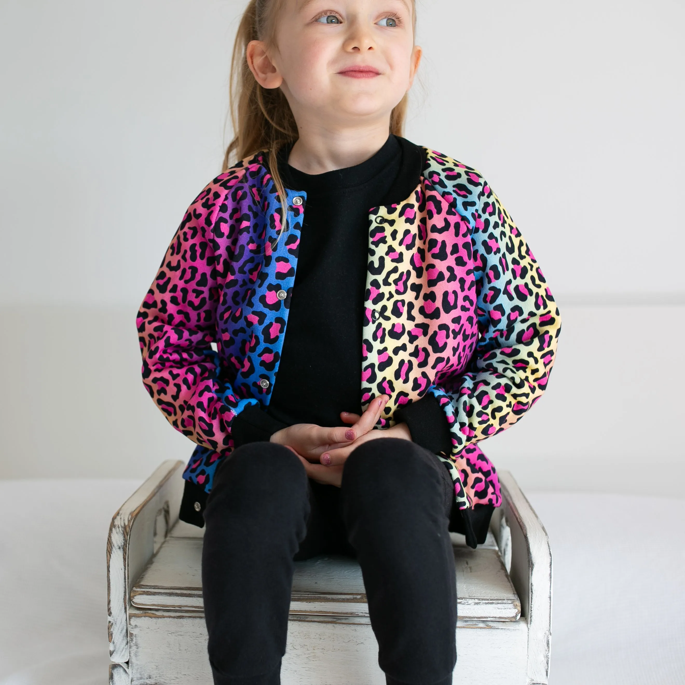 Neon leopard print Jacket