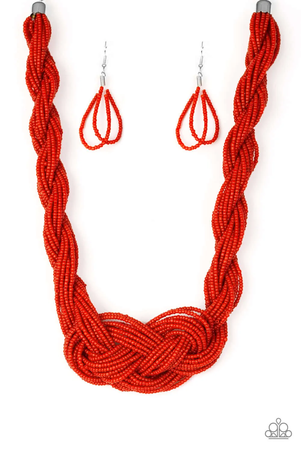 Paparazzi Accessories  - A Standing Ovation #N1 Box 1 - Red Necklace