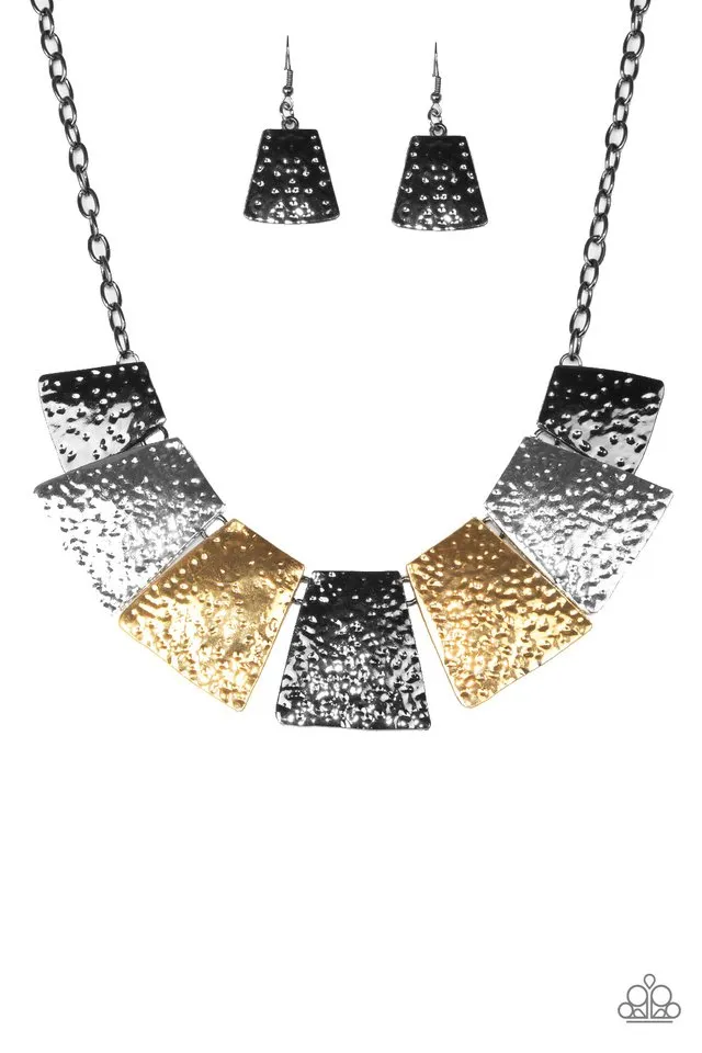 Paparazzi Accessories  - Here Comes The Huntress  #N239 Box 3 - Multi Necklace