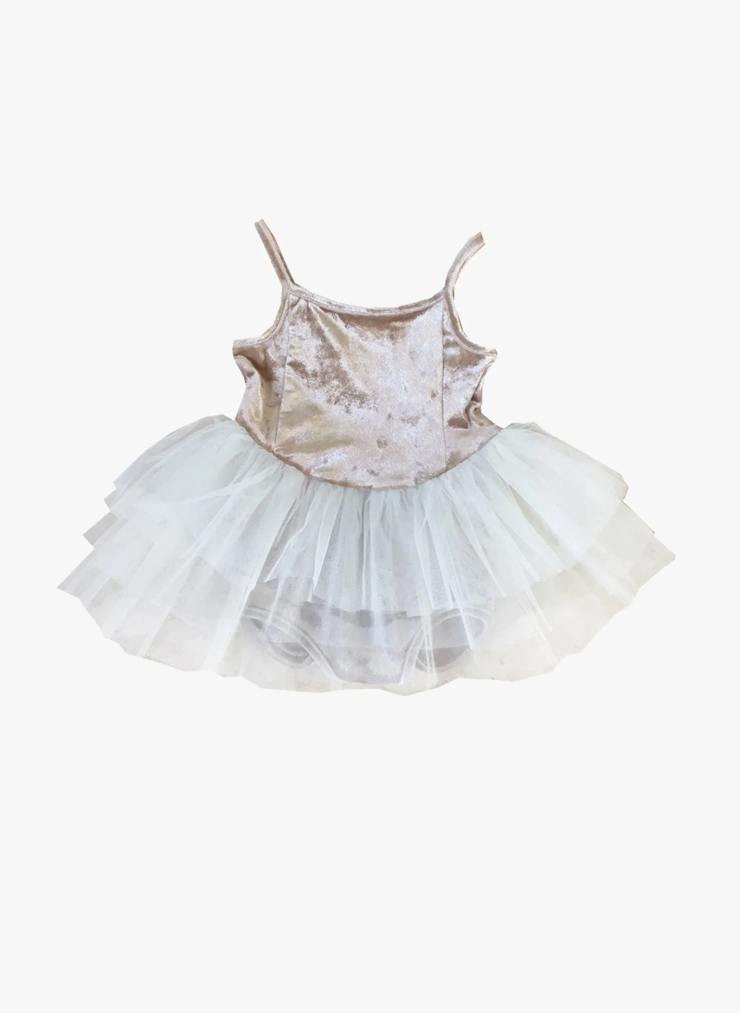 Petite Hailey Velvet Leotard Tutu