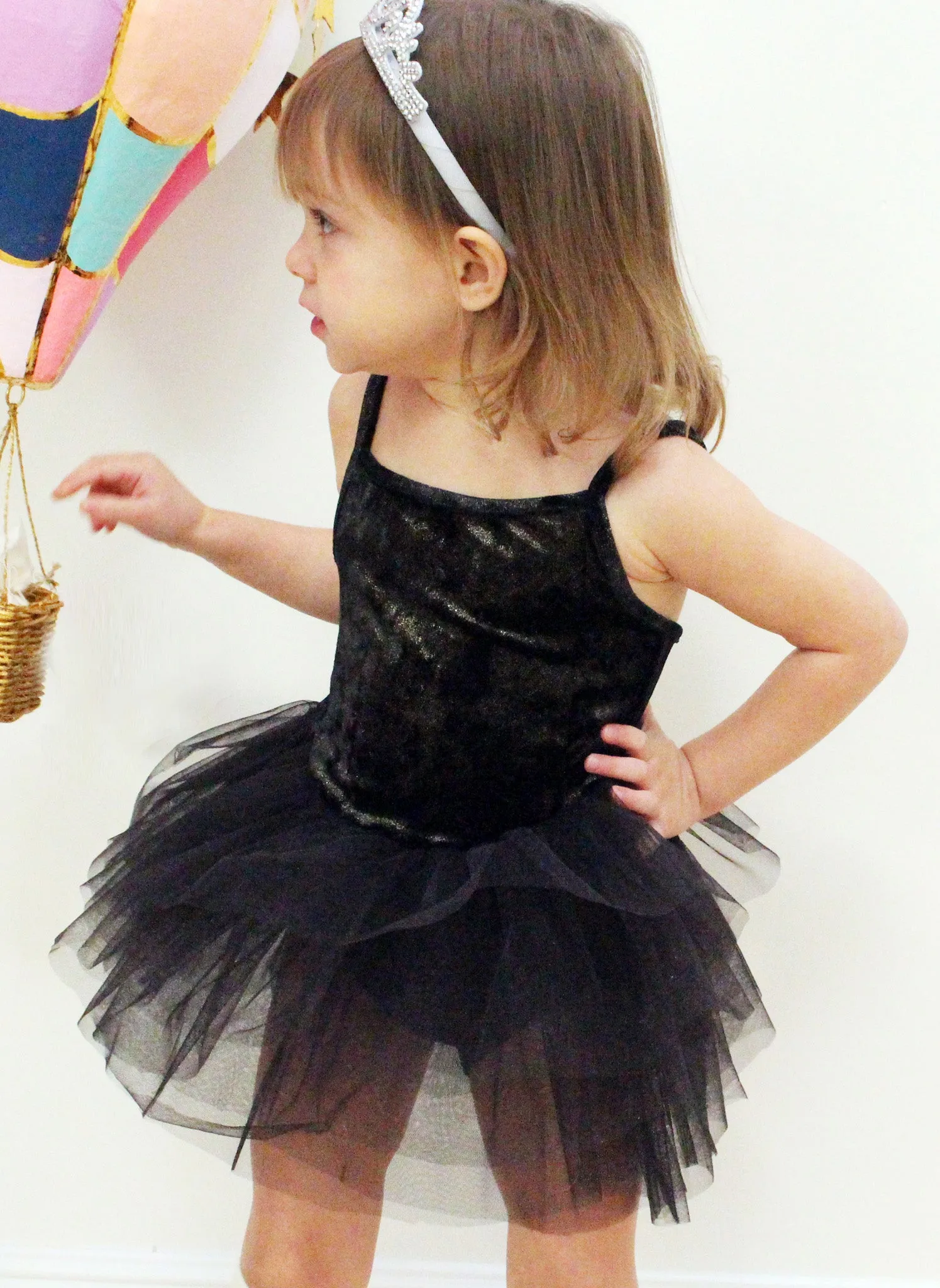 Petite Hailey Velvet Leotard Tutu