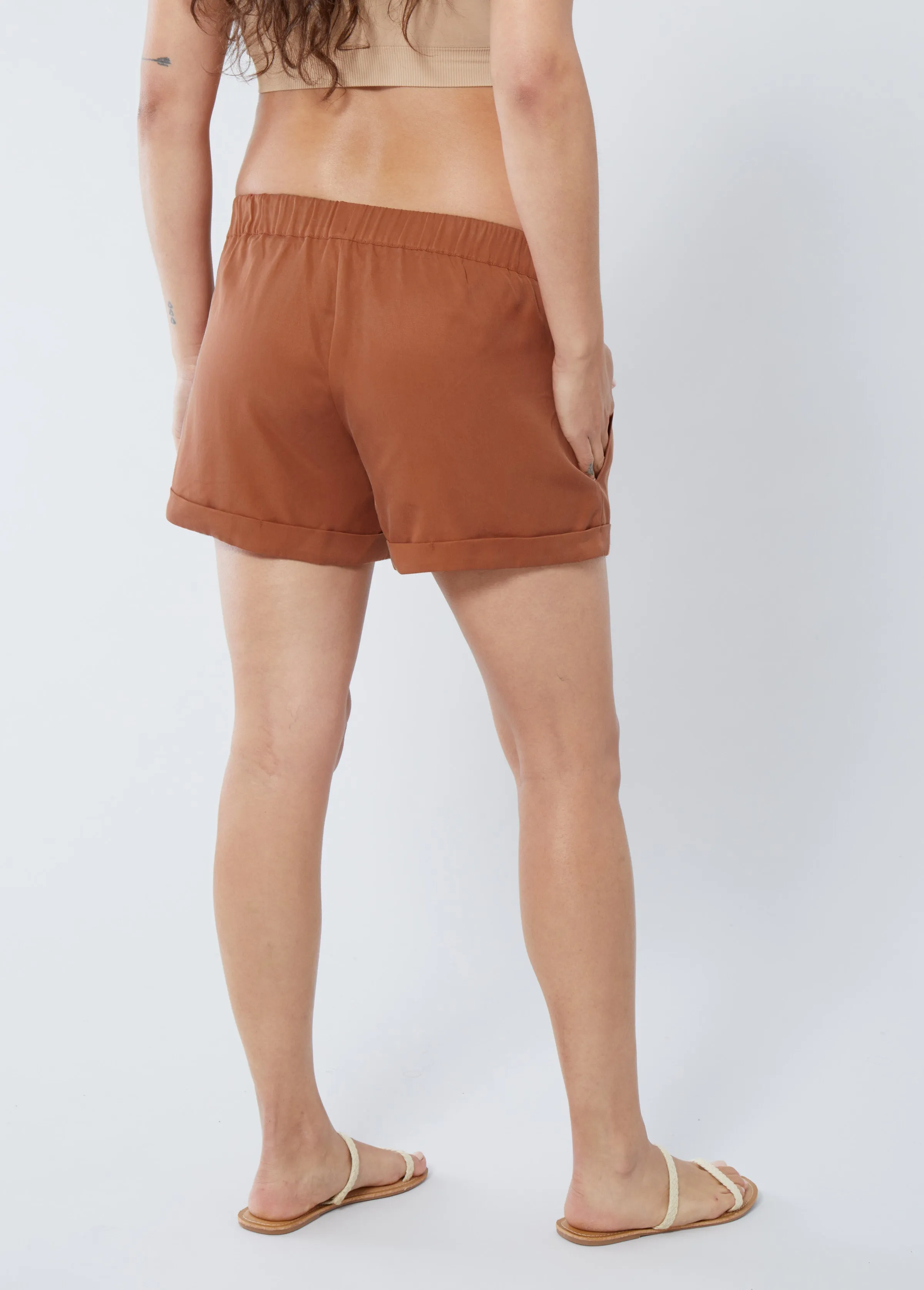 Relaxed Maternity Shorts