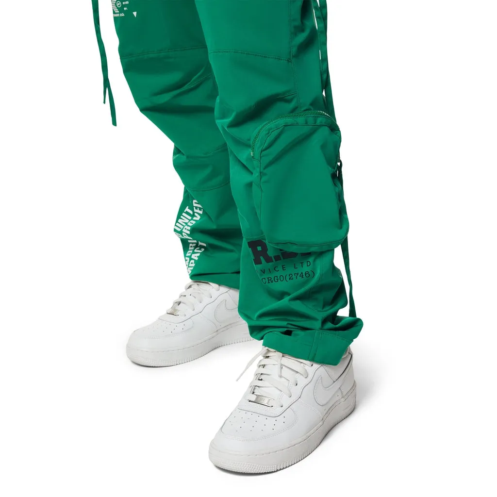 Relaxed Slouched Utility Cargo - Kelly Green