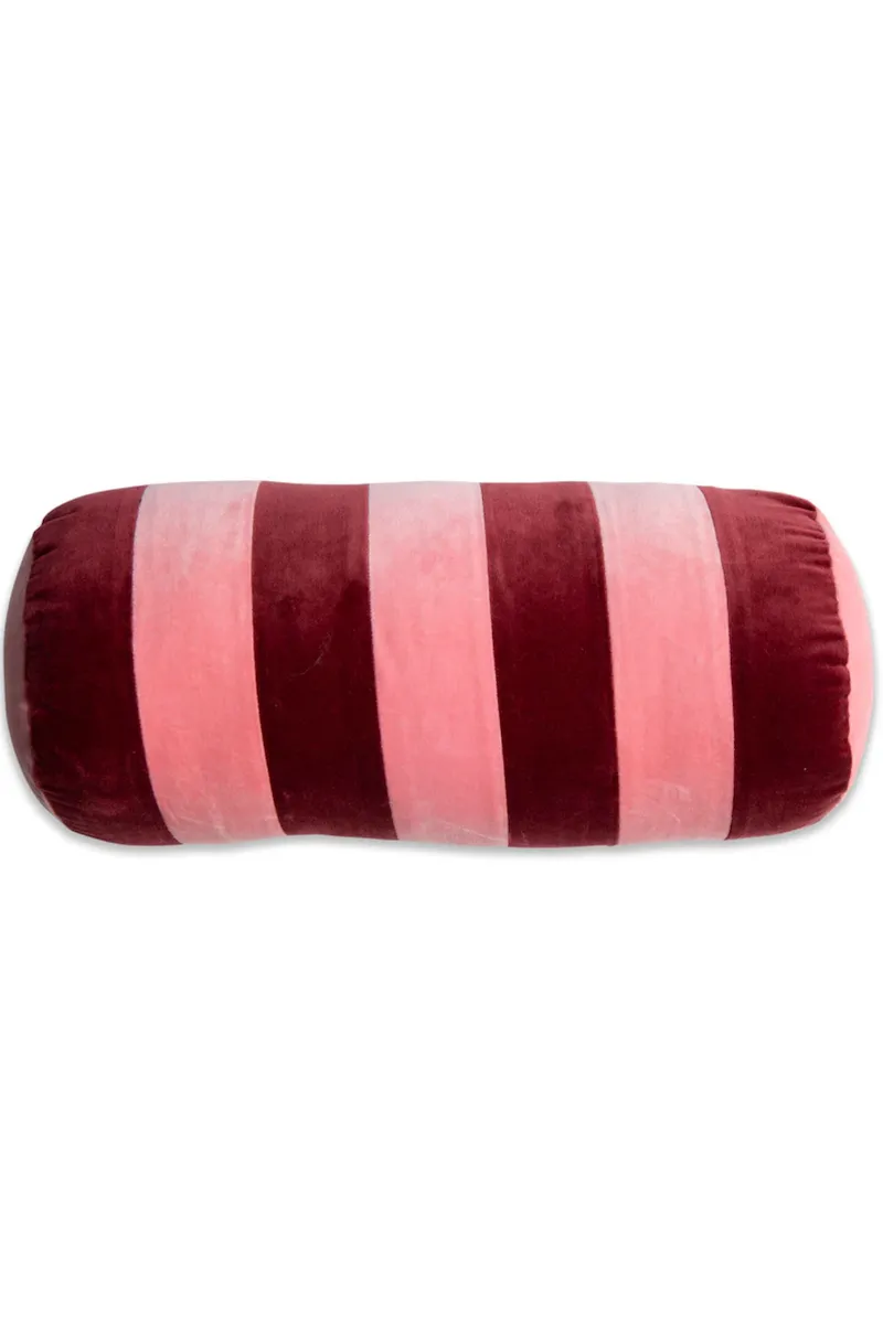 Rhubarb Pie Velvet Bolster