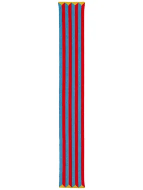 Small Vertical Stripe Scarf Fiji & Poppy