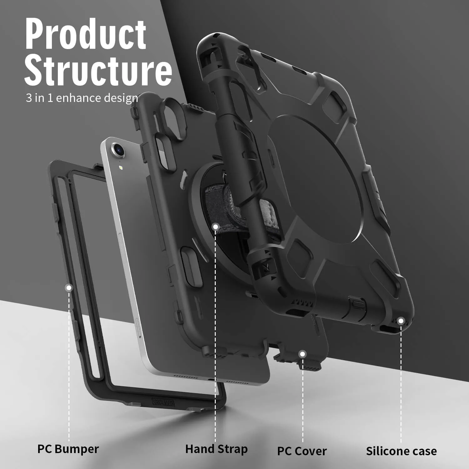 Tough On iPad mini 6 Rugged Protection Case