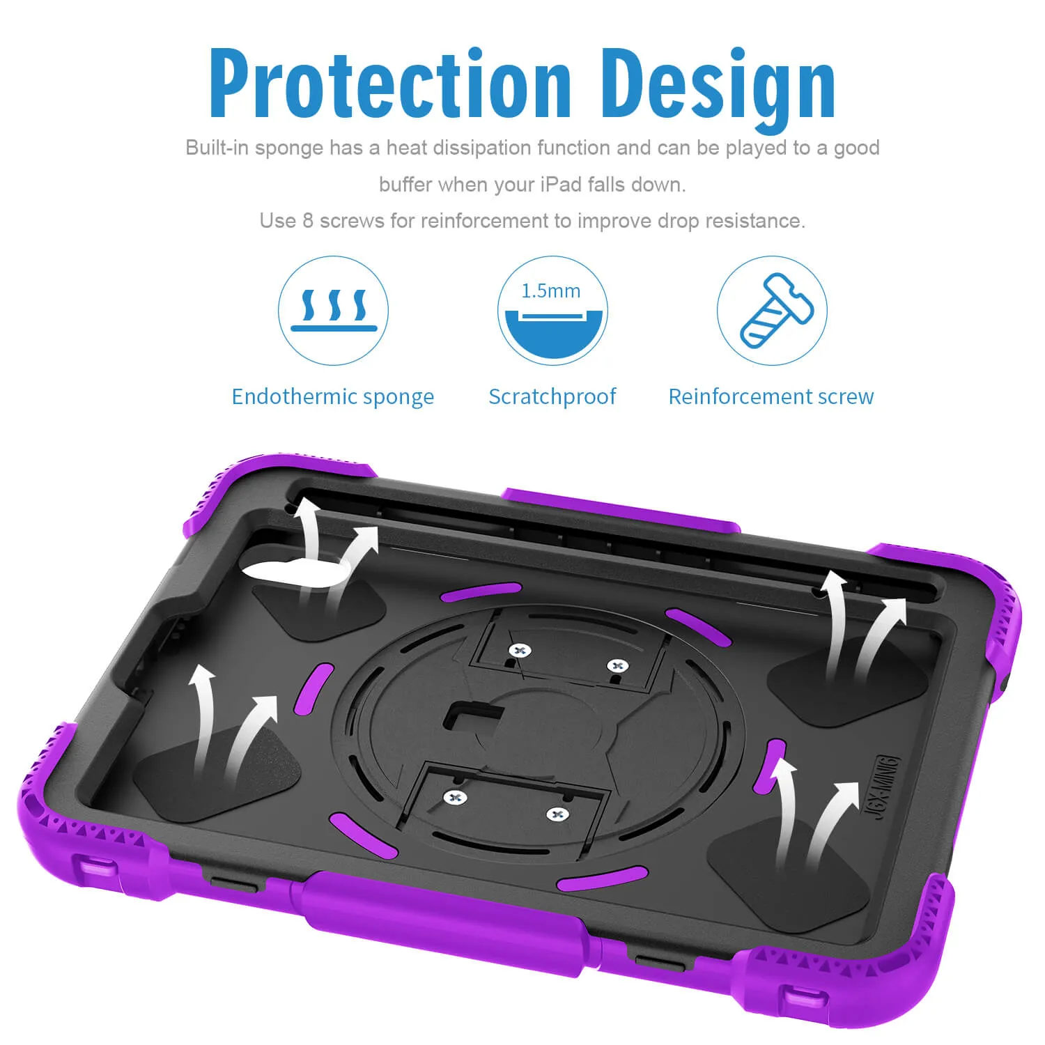 Tough On iPad mini 6 Rugged Protection Case