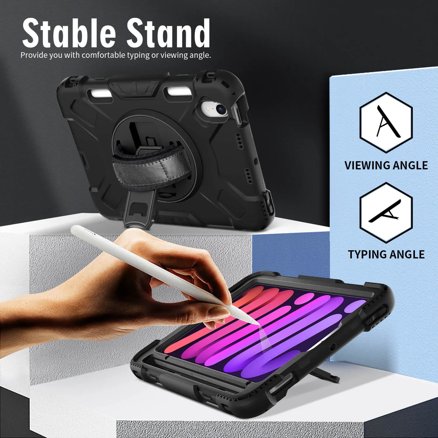 Tough On iPad mini 6 Rugged Protection Case