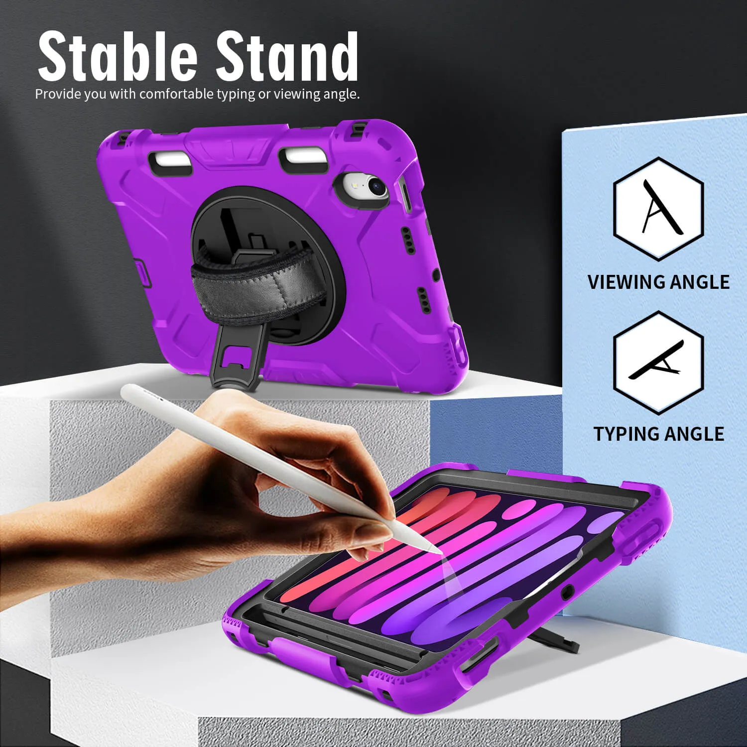 Tough On iPad mini 6 Rugged Protection Case