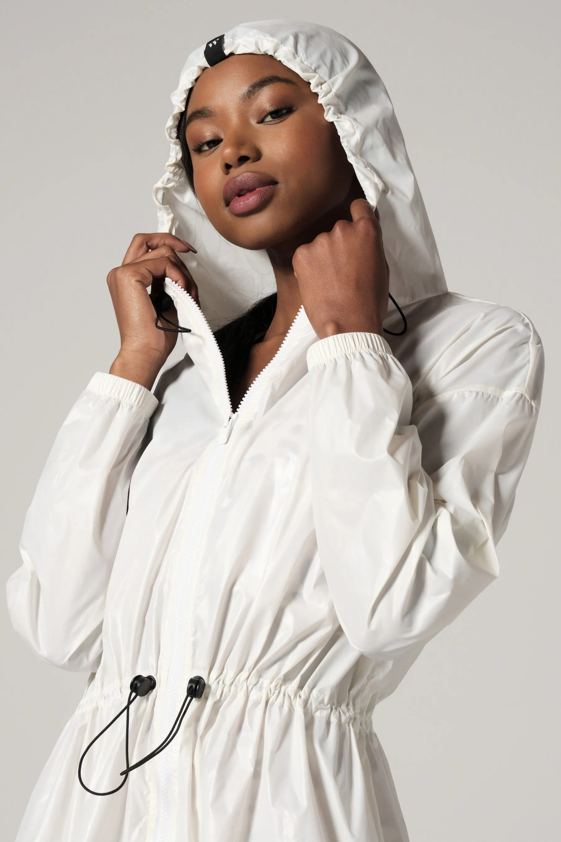 Vanessa Rain Jacket Bright White