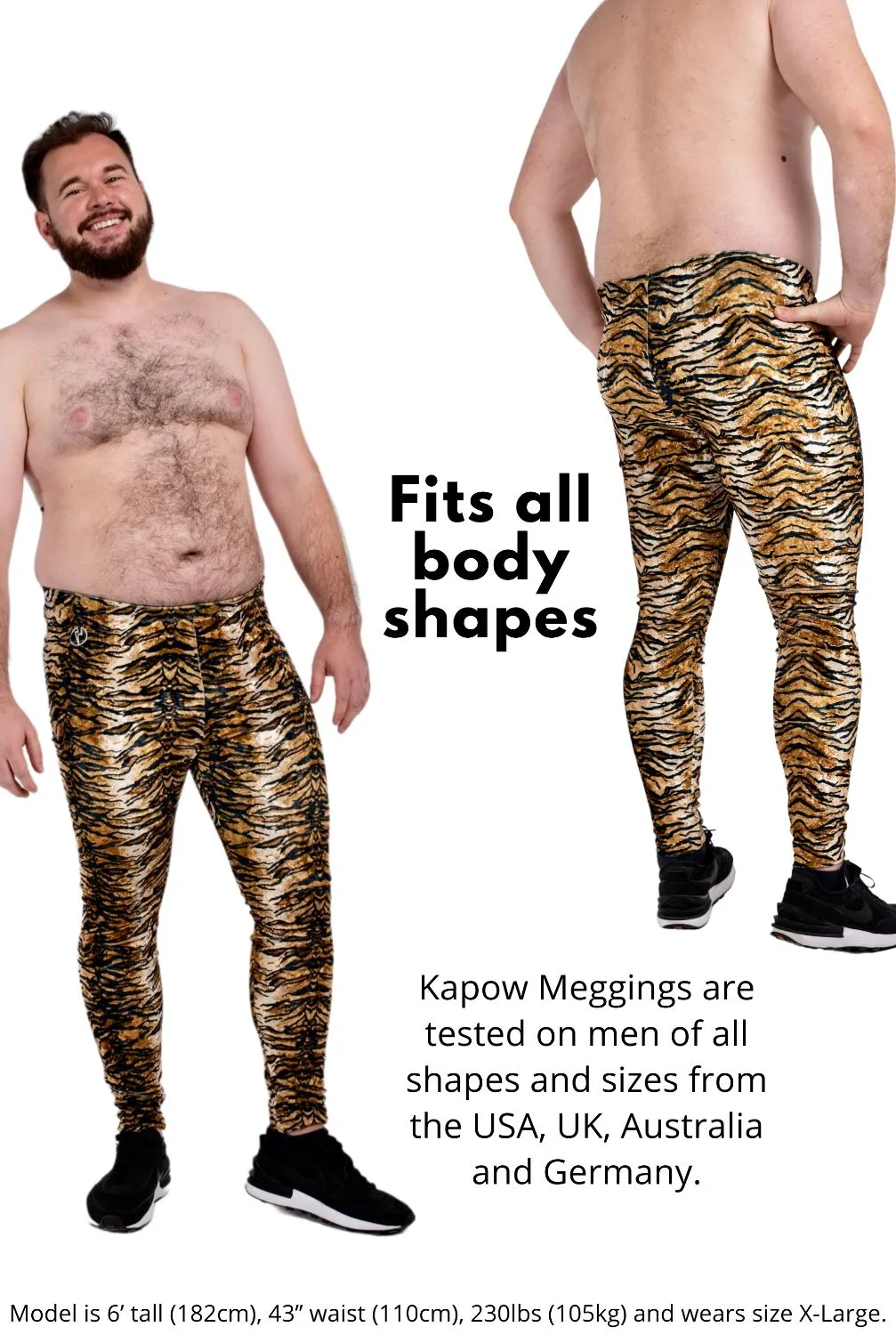 Velvet Tiger Meggings