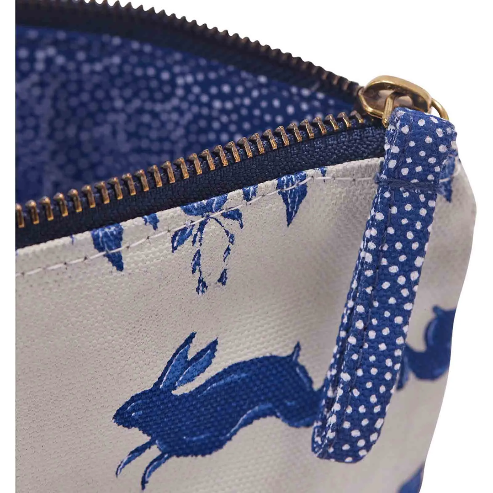 Vintage Rabbit Medium Relaxed Pouch